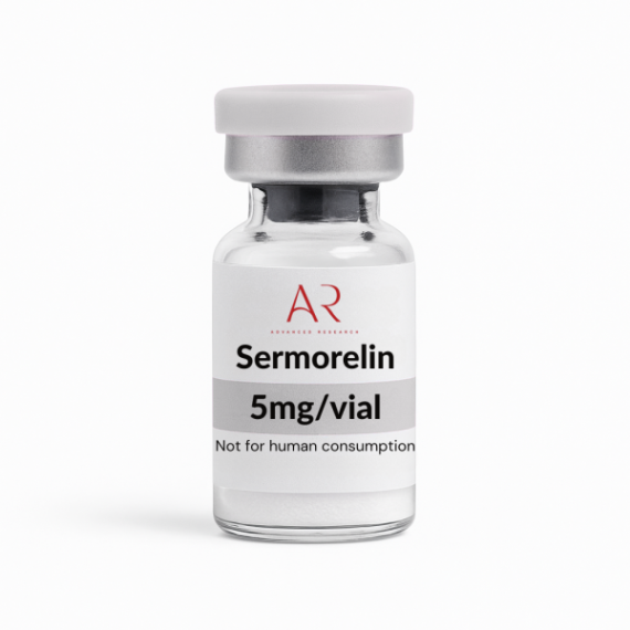 Sermorelin 5mg research peptide vial - Advanced Research